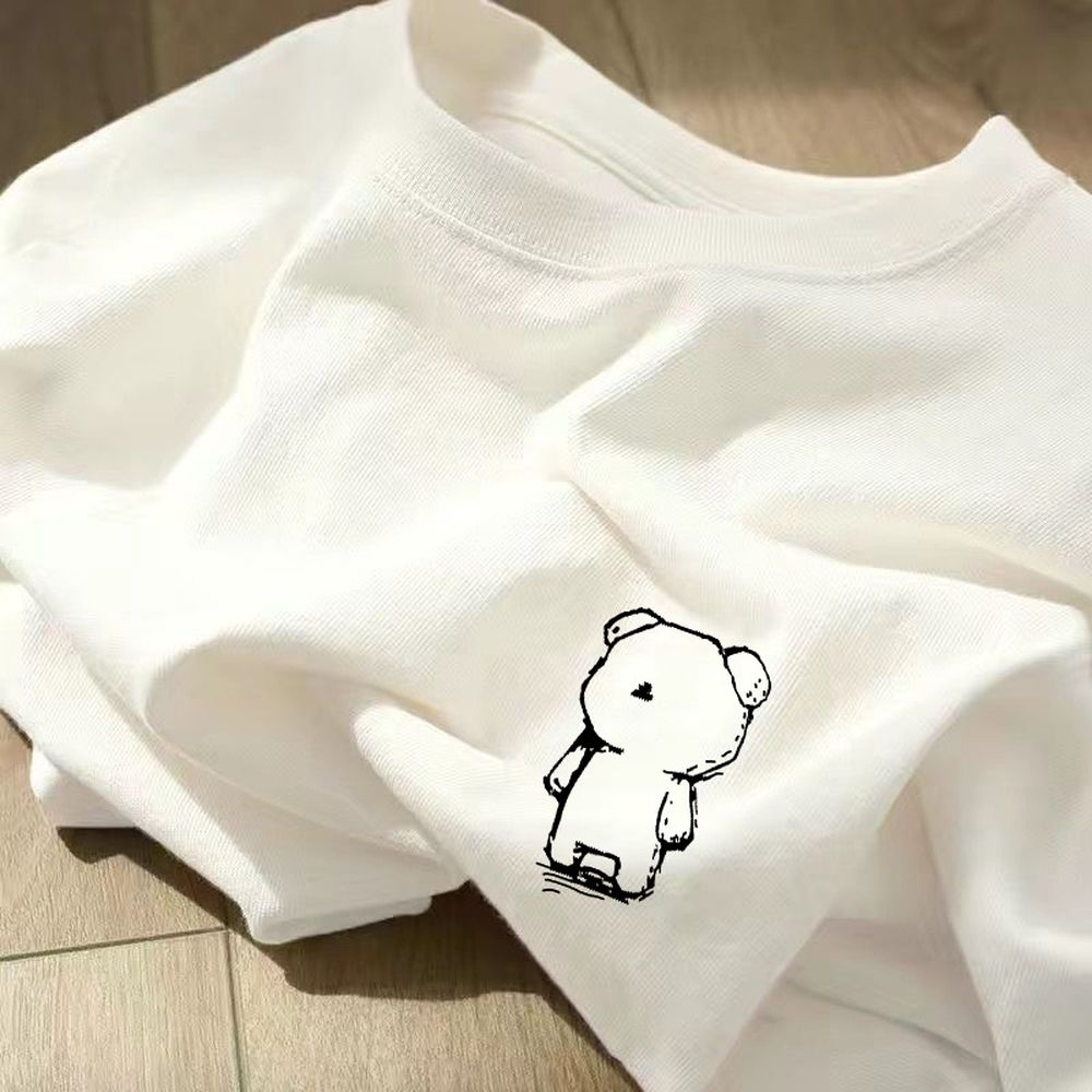 Summer Ice Silk Cool Short Sleeve T-shirt Men